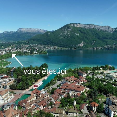 Studio Moderne, Place Parking Prive, Emplacement Ideal A 100 M Du Lac. Annecy Exterior foto